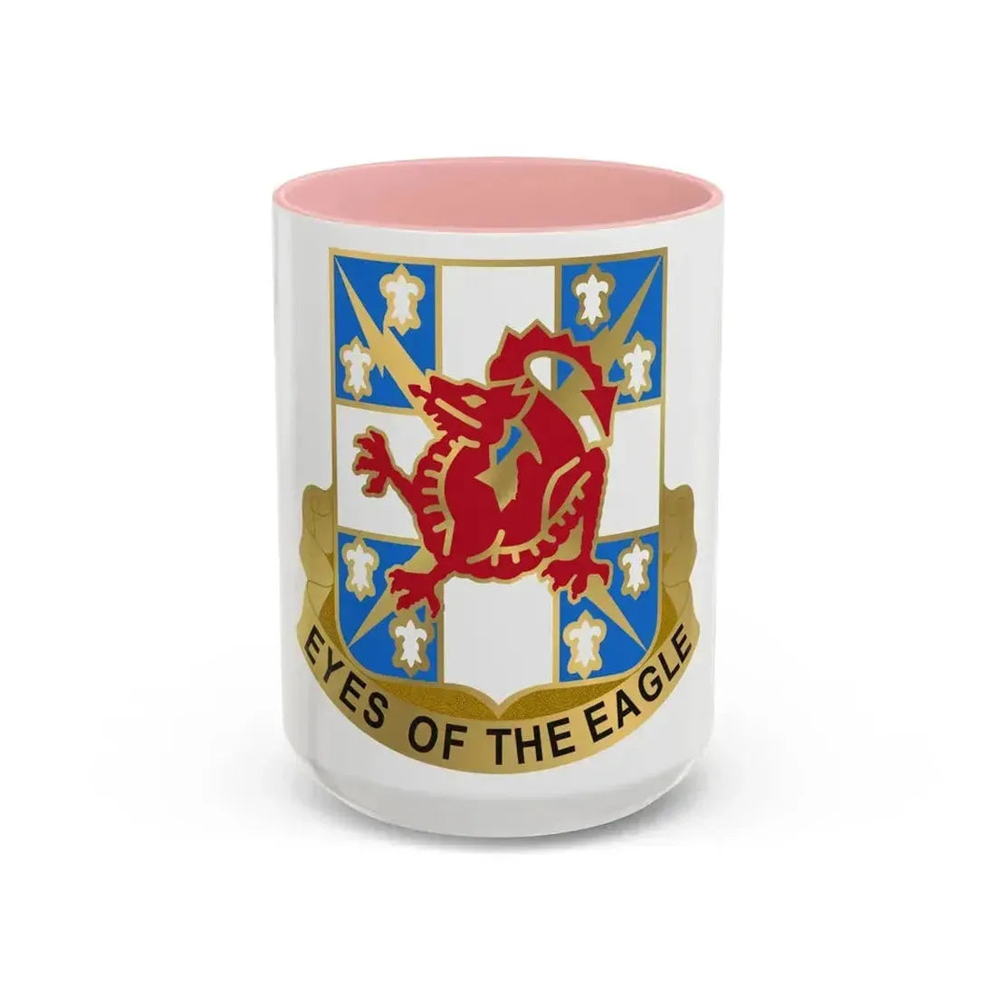 311th Military Intelligence Battalion 2 (U.S. Army) Accent Coffee Mug 15oz Pink - Go Mug Yourself