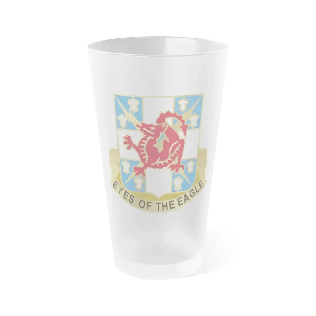 311th Military Intelligence Battalion 2 (U.S. Army) Frosted Pint Glass 16oz Default Title - Go Mug Yourself
