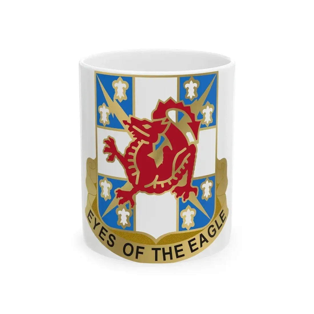 311th Military Intelligence Battalion 2 (U.S. Army) White Coffee Mug 11oz - Go Mug Yourself