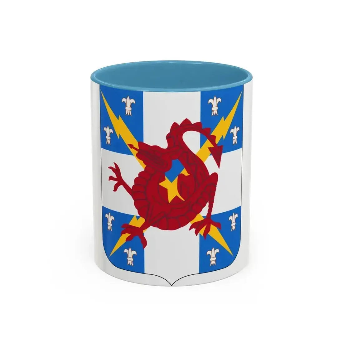 311th Military Intelligence Battalion (U.S. Army) Accent Coffee Mug 11oz Light Blue - Go Mug Yourself
