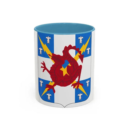 311th Military Intelligence Battalion (U.S. Army) Accent Coffee Mug 11oz Light Blue - Go Mug Yourself