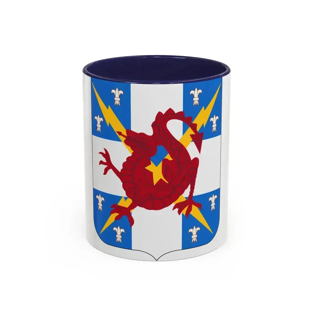 311th Military Intelligence Battalion (U.S. Army) Accent Coffee Mug 11oz Navy - Go Mug Yourself