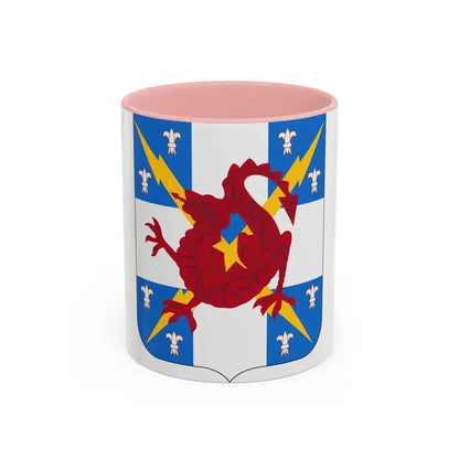 311th Military Intelligence Battalion (U.S. Army) Accent Coffee Mug 11oz Pink - Go Mug Yourself