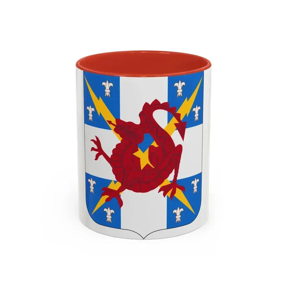 311th Military Intelligence Battalion (U.S. Army) Accent Coffee Mug 11oz Red - Go Mug Yourself