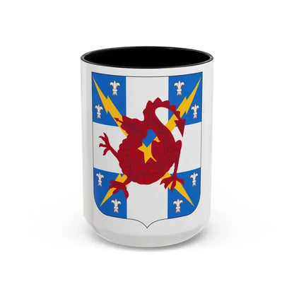 311th Military Intelligence Battalion (U.S. Army) Accent Coffee Mug 15oz Black - Go Mug Yourself
