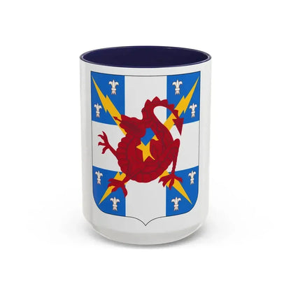311th Military Intelligence Battalion (U.S. Army) Accent Coffee Mug 15oz Navy - Go Mug Yourself