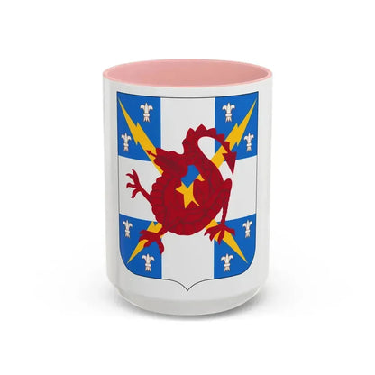 311th Military Intelligence Battalion (U.S. Army) Accent Coffee Mug 15oz Pink - Go Mug Yourself