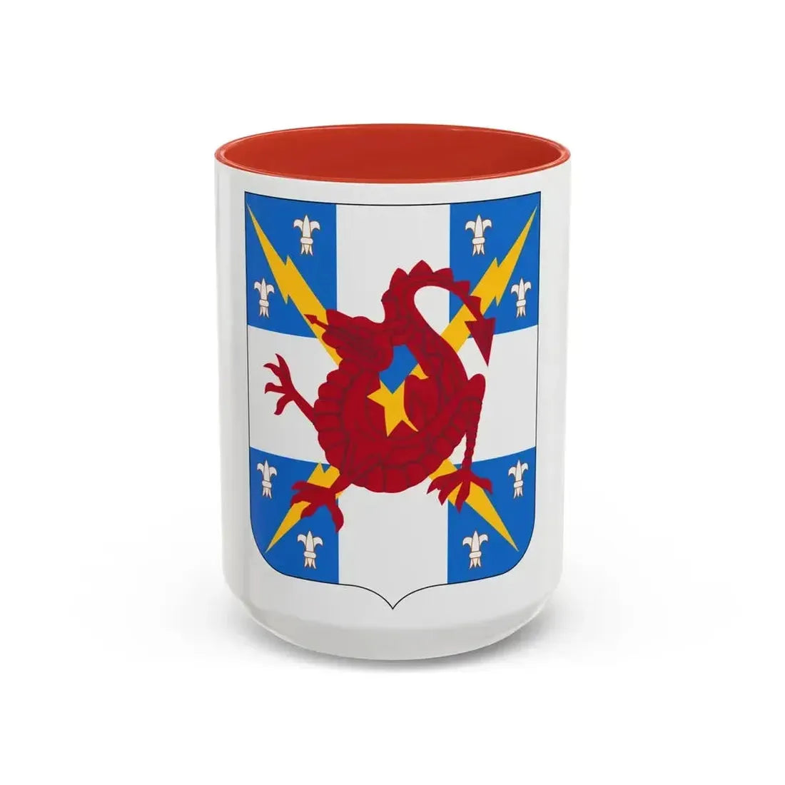 311th Military Intelligence Battalion (U.S. Army) Accent Coffee Mug 15oz Red - Go Mug Yourself
