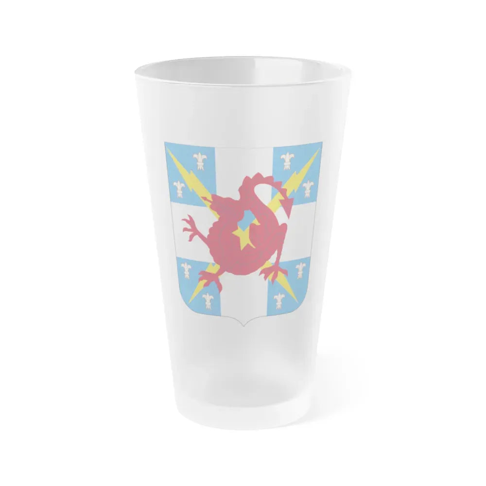 311th Military Intelligence Battalion (U.S. Army) Frosted Pint Glass 16oz Default Title - Go Mug Yourself