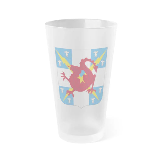 311th Military Intelligence Battalion (U.S. Army) Frosted Pint Glass 16oz Default Title - Go Mug Yourself