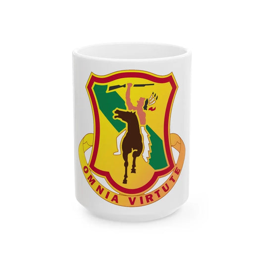 312 Cavalry Regiment (U.S. Army) White Coffee Mug-15oz-Go Mug Yourself