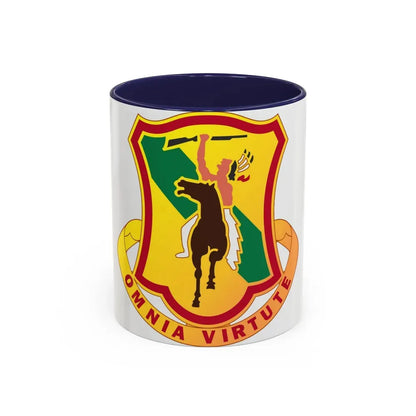 312 Cavalry Regiment (U.S. Army) Accent Coffee Mug 11oz Navy - Go Mug Yourself