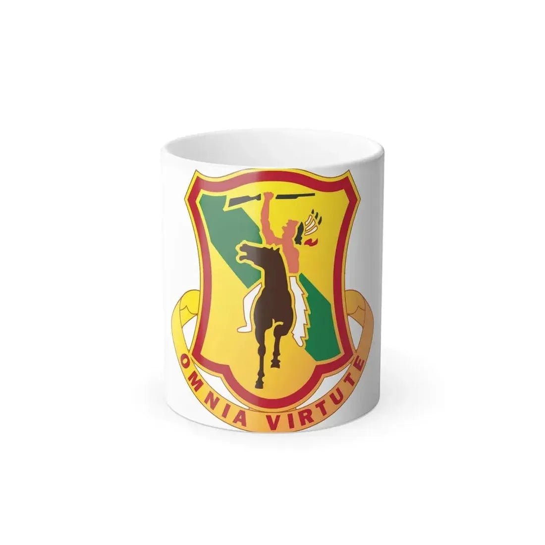 312 Cavalry Regiment (U.S. Army) Color Changing Coffee Mug 11oz - Go Mug Yourself