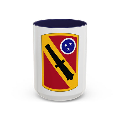 196 Field Artillery Brigade (U.S. Army) Accent Coffee Mug