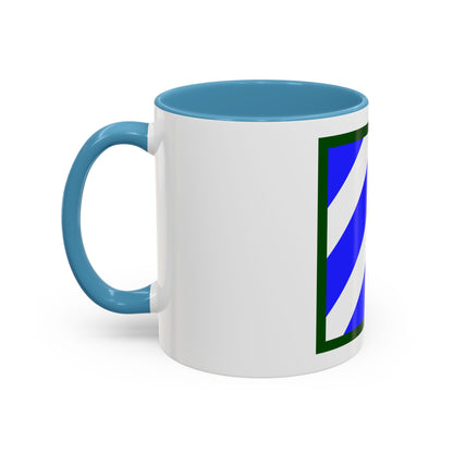 3rd Infantry Division (U.S. Army) Accent Coffee Mug