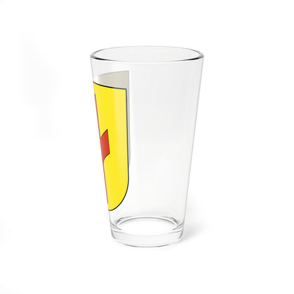 Oberstammheim-blazon (Switzerland) (Coat of Arms) Pint Glass 16oz