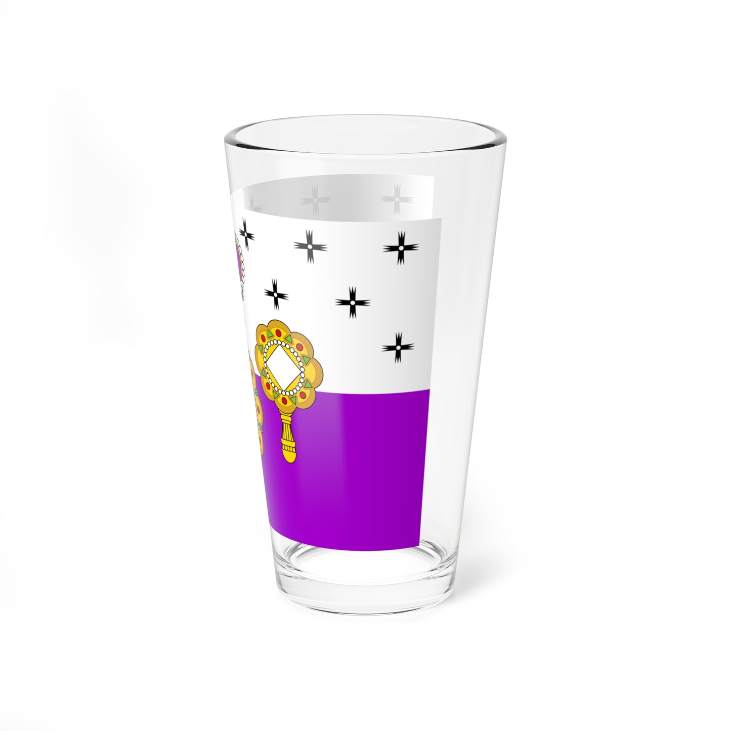 Flag of Gabovskoe Moscow oblast (Russia) Pint Glass 16oz