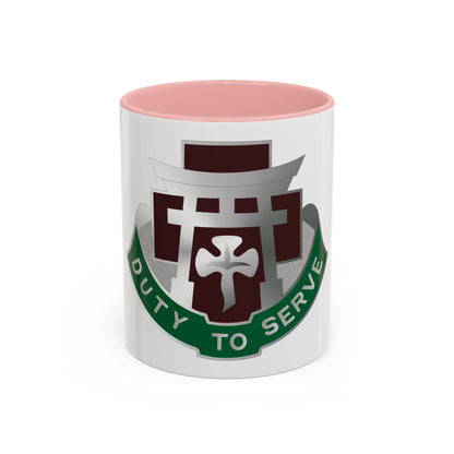 74 Field Hospital (U.S. Army) Accent Coffee Mug