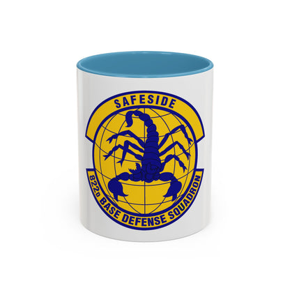 822 Base Defense Squadron ACC (U.S. Air Force) Accent Coffee Mug