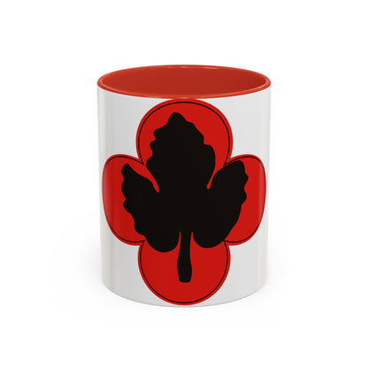 43rd Infantry Division CSIB (U.S. Army) Accent Coffee Mug