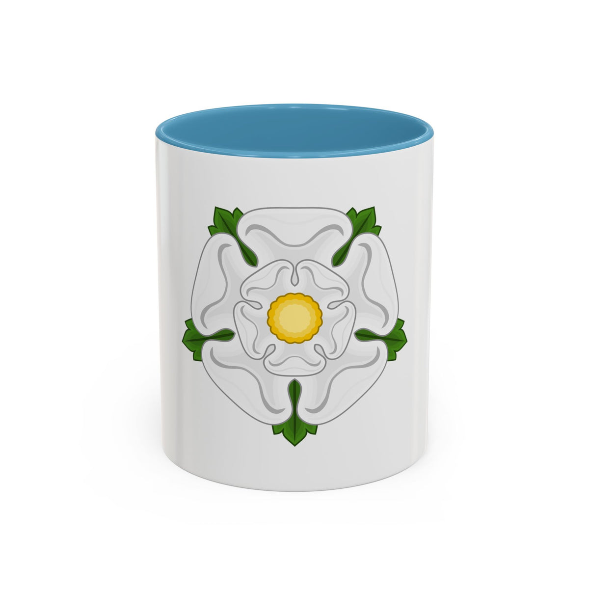 White Rose Badge of York - Accent Coffee Mug