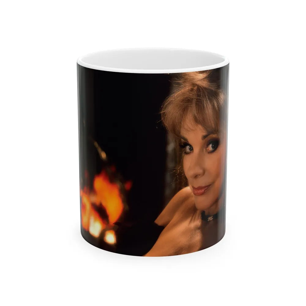 Terry Moore #411 - Unreleased Aug. '84 Playboy Photo from shoot (Vintage Female Icon) White Coffee Mug-11oz-Go Mug Yourself