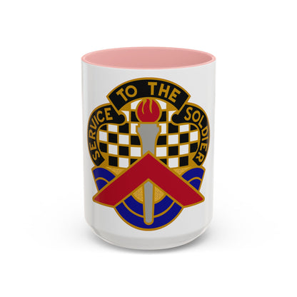 18 Personnel Services Battalion (U.S. Army) Accent Coffee Mug