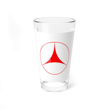 Flag of Kiyosato Hokkaido (Japan) Pint Glass 16oz