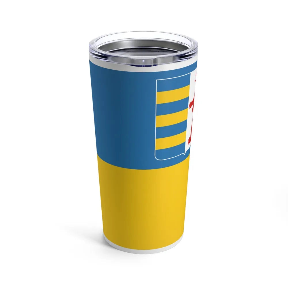 Flag of Zakarpattia Oblast Ukraine - Tumbler 20oz-Go Mug Yourself