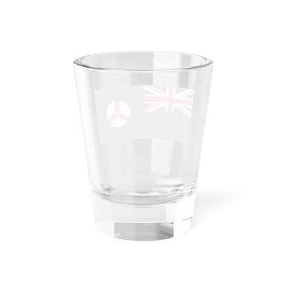 Flag of Singapore 1946-1952 (Singapore) Shot Glass 1.5oz