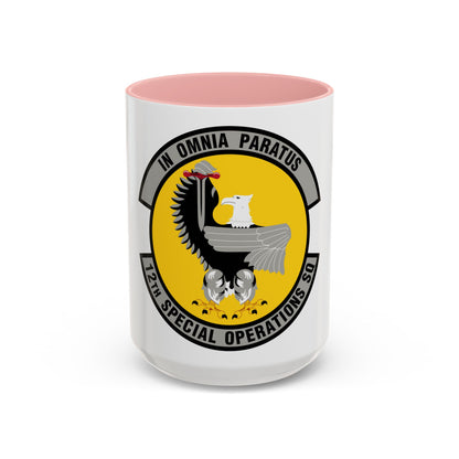 12 Special Operations Squadron AFSOC (U.S. Air Force) Accent Coffee Mug