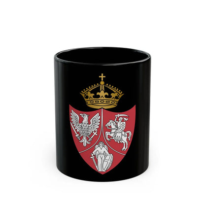 Coat of arms of the January Uprising - Black Coffee Mug-11oz-Go Mug Yourself