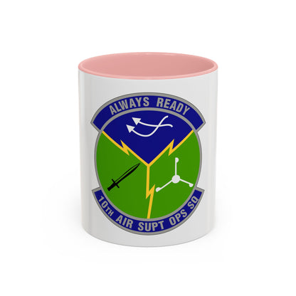 10 Air Support Operations Squadron ACC (U.S. Air Force) Accent Coffee Mug