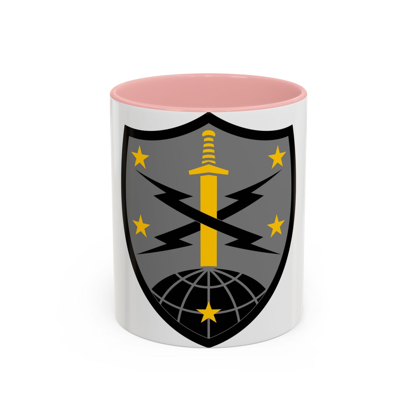 91 Cyber Brigade 2 (U.S. Army) Accent Coffee Mug