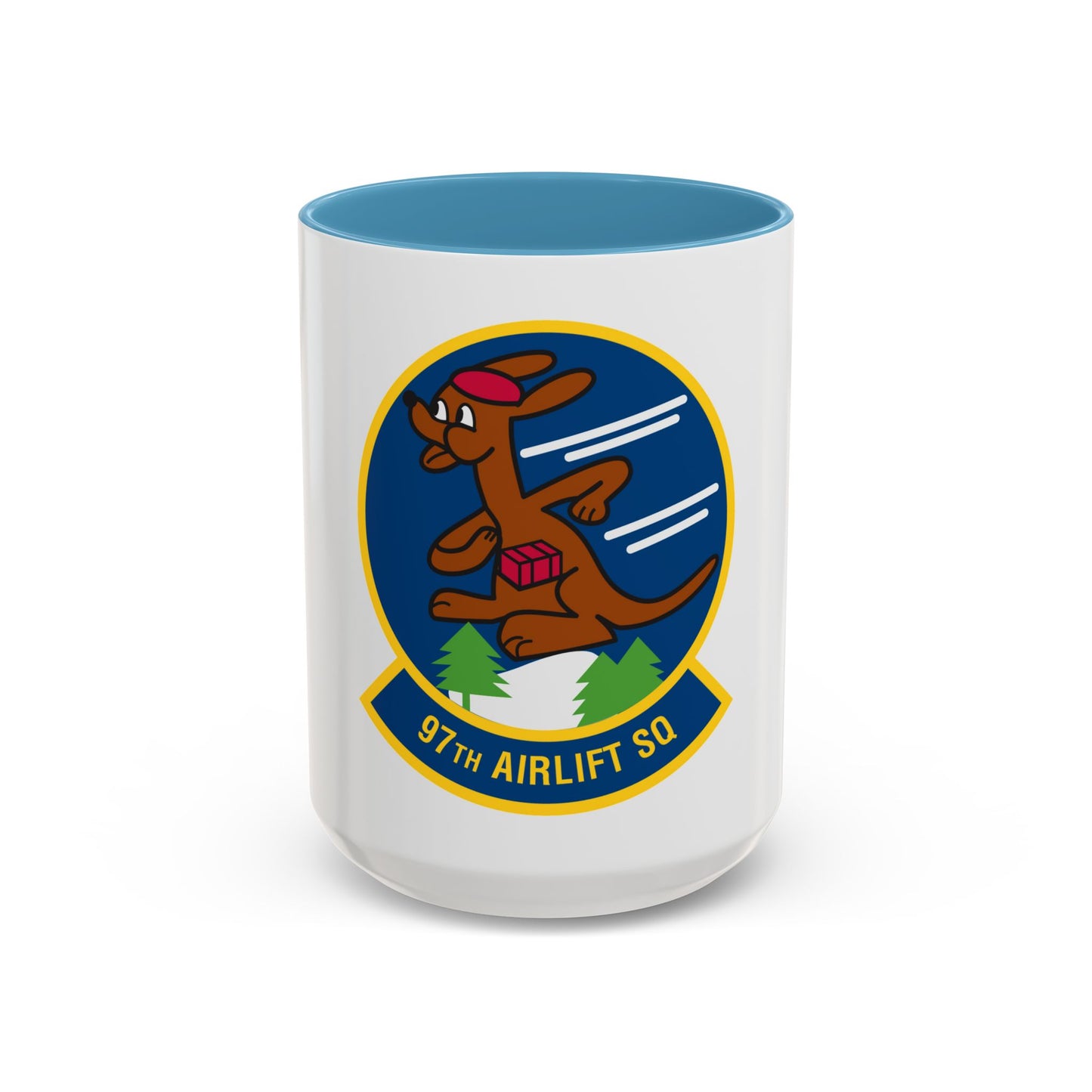 97 Airlift Squadron AFRC (U.S. Air Force) Accent Coffee Mug
