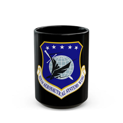 312th Aeronautical Systems Wing (U.S. Air Force) Black Coffee Mug-15oz-Go Mug Yourself