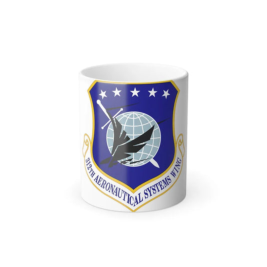 312th Aeronautical Systems Wing (U.S. Air Force) Color Changing Coffee Mug-11oz-Go Mug Yourself