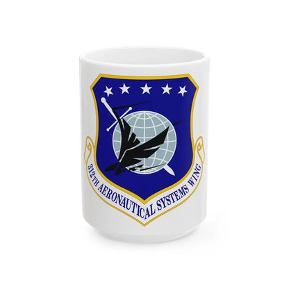 312th Aeronautical Systems Wing (U.S. Air Force) White Coffee Mug-15oz-Go Mug Yourself