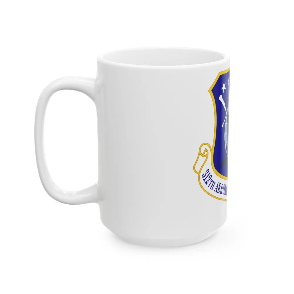 312th Aeronautical Systems Wing (U.S. Air Force) White Coffee Mug-Go Mug Yourself