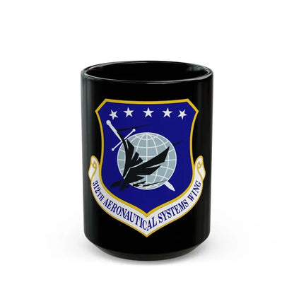 312th Aeronautical Systems Wing (U.S. Air Force) Black Coffee Mug 15oz - Go Mug Yourself