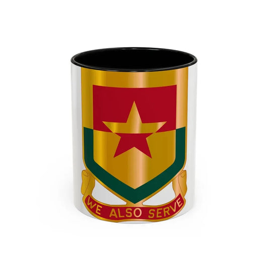 313 Cavalry Regiment (U.S. Army) Accent Coffee Mug 11oz Black - Go Mug Yourself