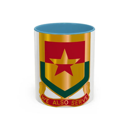 313 Cavalry Regiment (U.S. Army) Accent Coffee Mug 11oz Light Blue - Go Mug Yourself