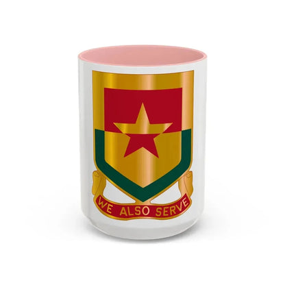 313 Cavalry Regiment (U.S. Army) Accent Coffee Mug 15oz Pink - Go Mug Yourself