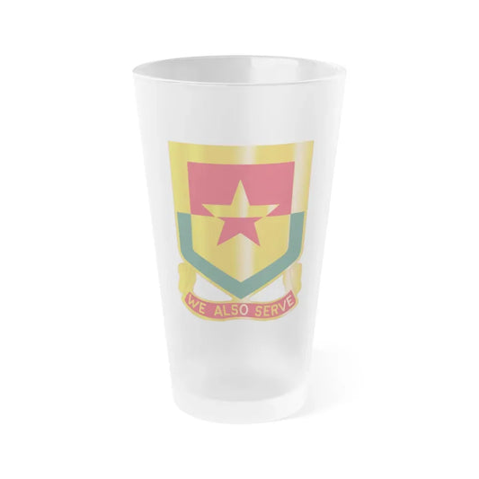 313 Cavalry Regiment (U.S. Army) Frosted Pint Glass 16oz Default Title - Go Mug Yourself