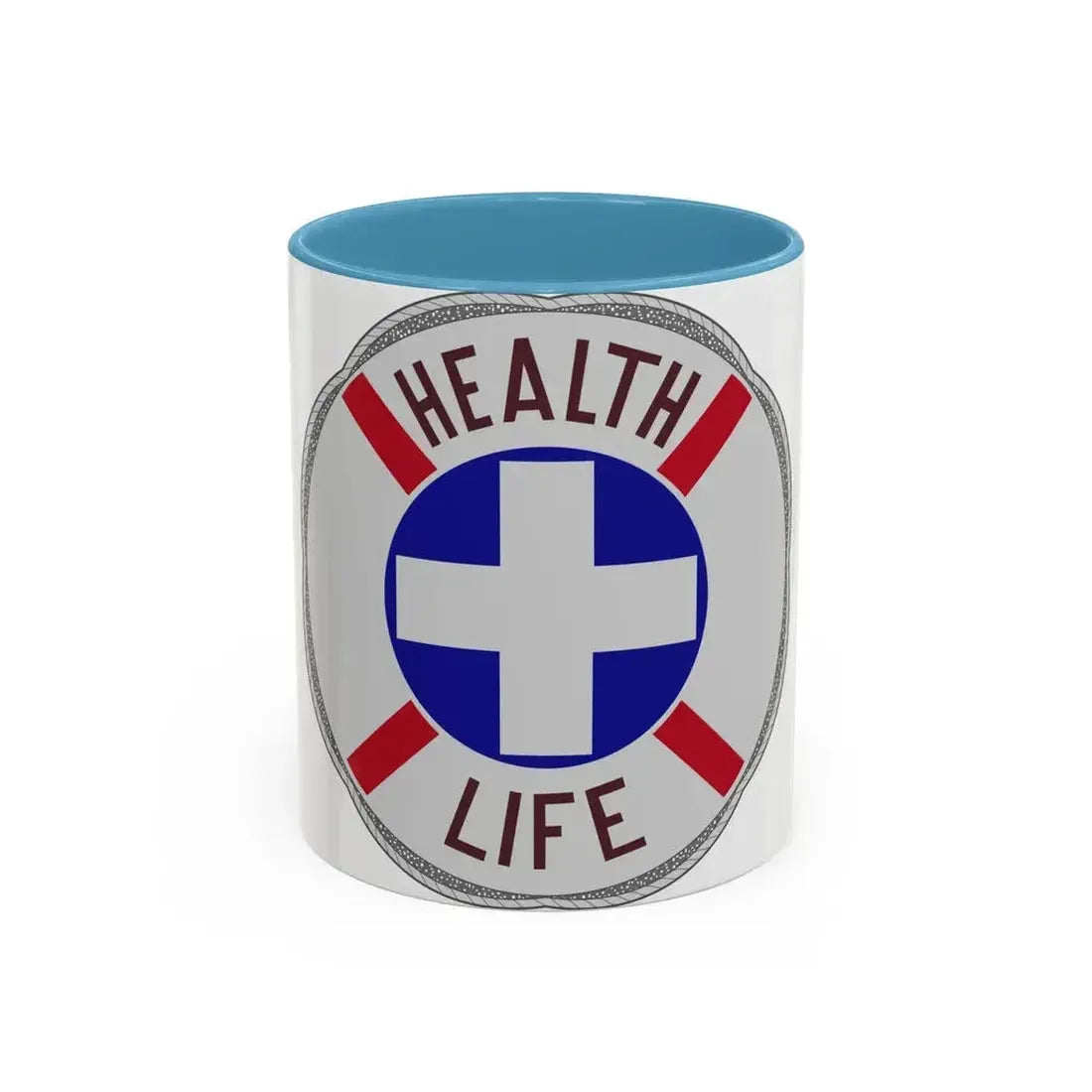 313 Hospital Center (U.S. Army) Accent Coffee Mug 11oz Light Blue - Go Mug Yourself