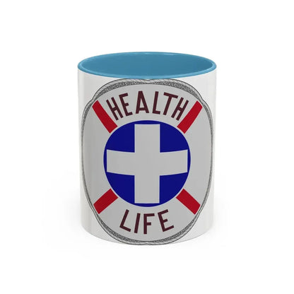 313 Hospital Center (U.S. Army) Accent Coffee Mug 11oz Light Blue - Go Mug Yourself