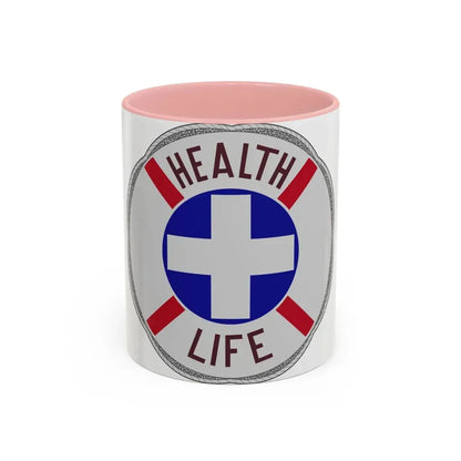 313 Hospital Center (U.S. Army) Accent Coffee Mug 11oz Pink - Go Mug Yourself