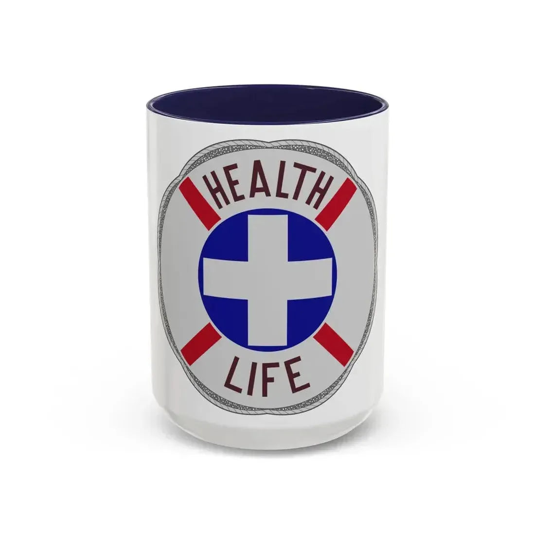 313 Hospital Center (U.S. Army) Accent Coffee Mug 15oz Navy - Go Mug Yourself