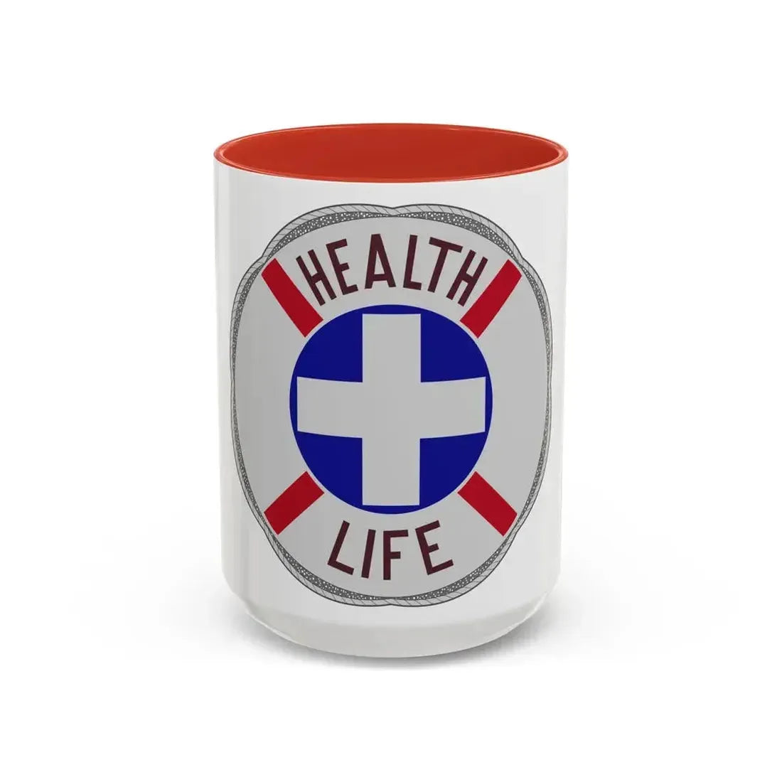 313 Hospital Center (U.S. Army) Accent Coffee Mug 15oz Red - Go Mug Yourself