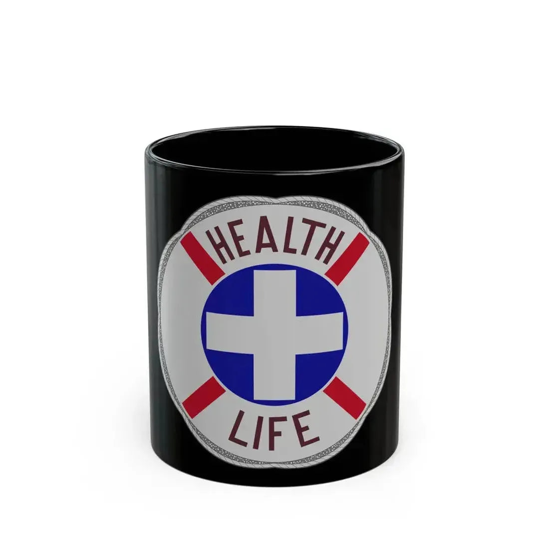 313 Hospital Center (U.S. Army) Black Coffee Mug 11oz - Go Mug Yourself